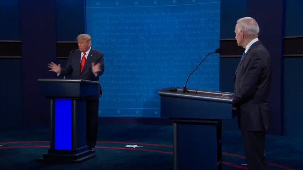 'He's obviously made a lot of money someplace' Trump makes jibe at Biden over lockdown