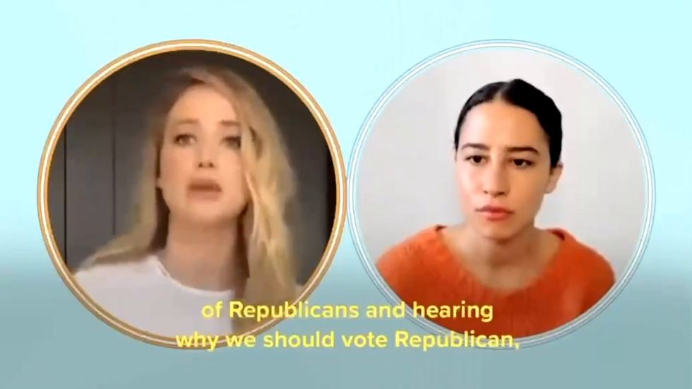 Jennifer Lawrence says she grew up Republican