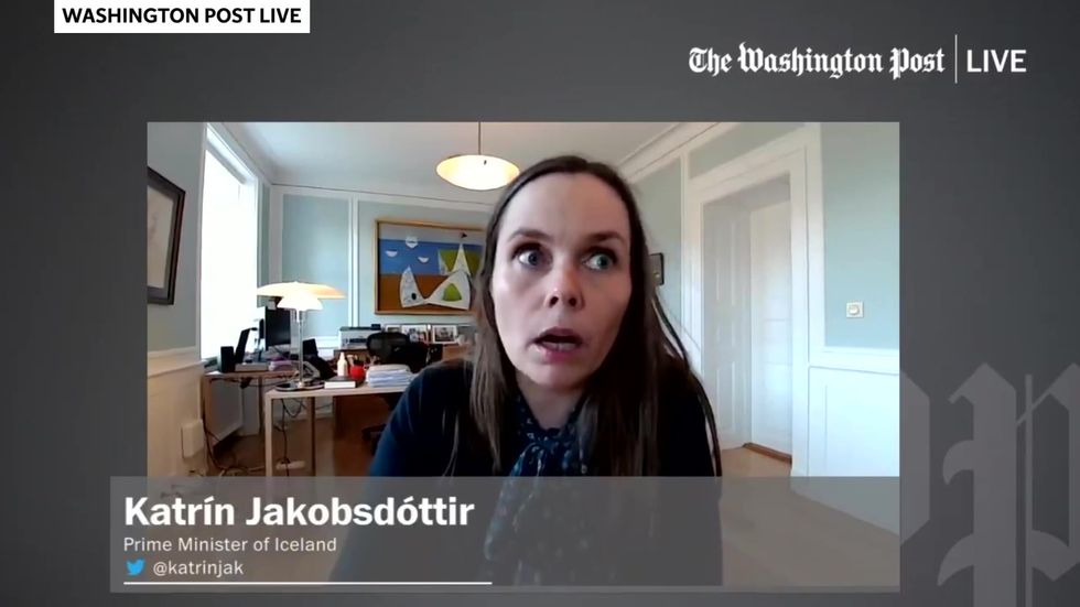 Earthquake interrupts Iceland PM’s interview