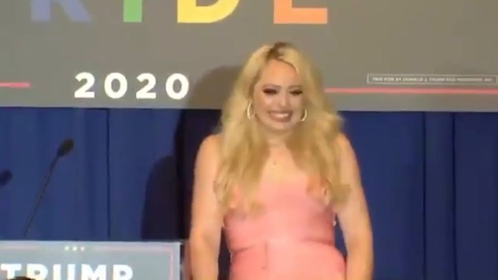 Tiffany Trump leaves people speechless as video emerges of her hosting a Pride event