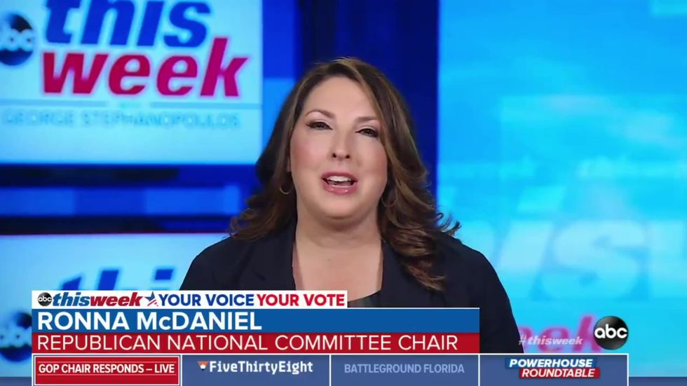 Republican chair refuses to condemn QAnon