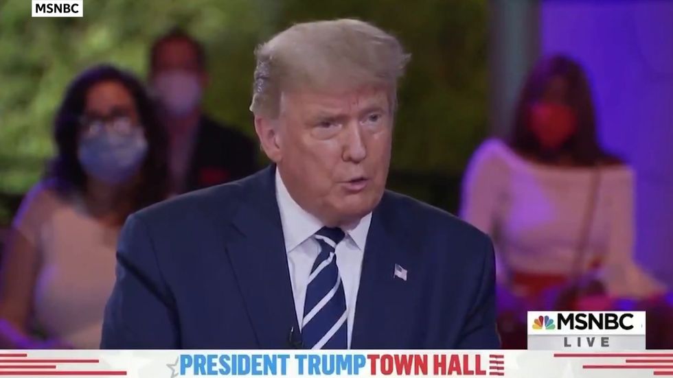 Top moments from Trump and Biden's dueling town halls