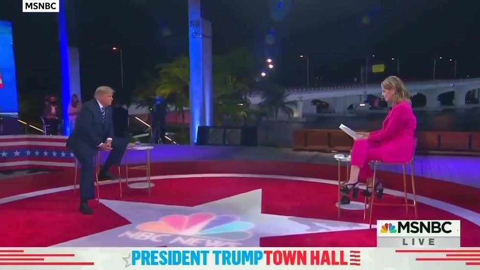 "You're not someone's crazy uncle": Savannah Guthrie challenges Trump over Bin Laden conspiracy