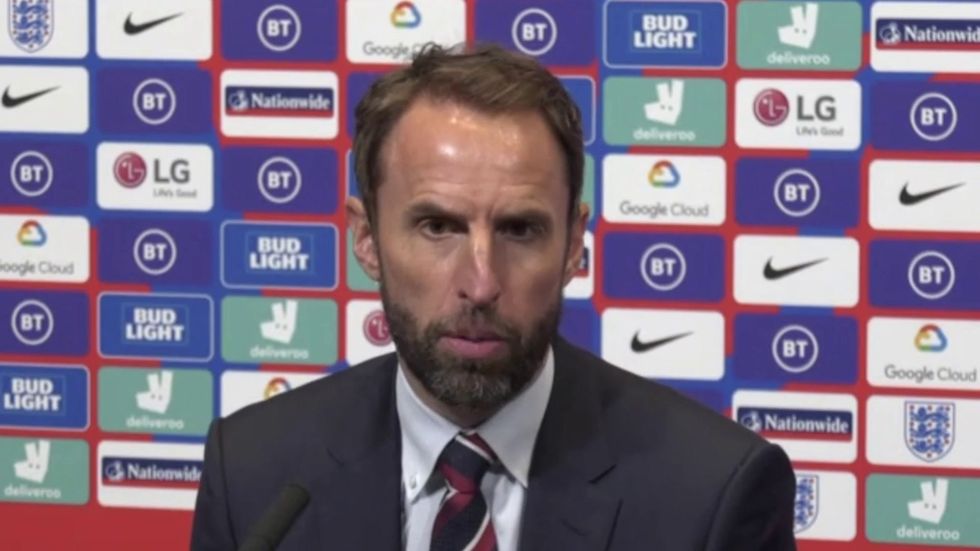 Gareth Southgate hits back at Harry Maguire critics after red card