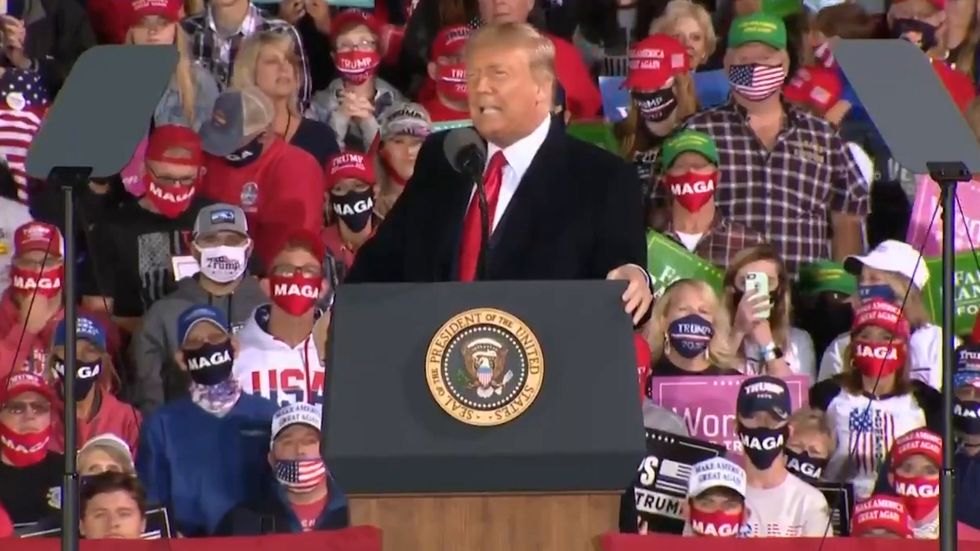 Key moments from Trump's Iowa rally