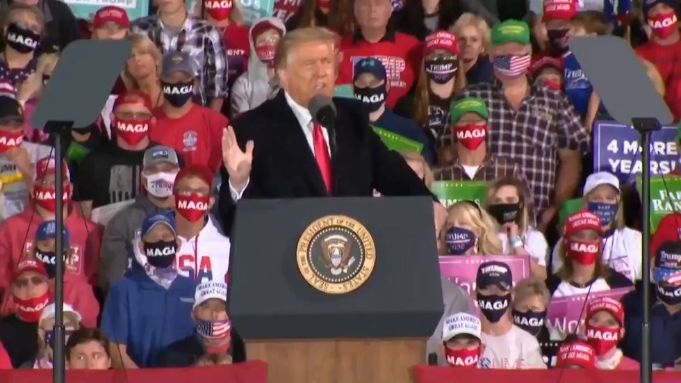 Trump says he's 'given up billions of dollars' to serve as president