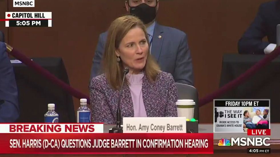 Amy Coney Barrett refuses to say climate change is real