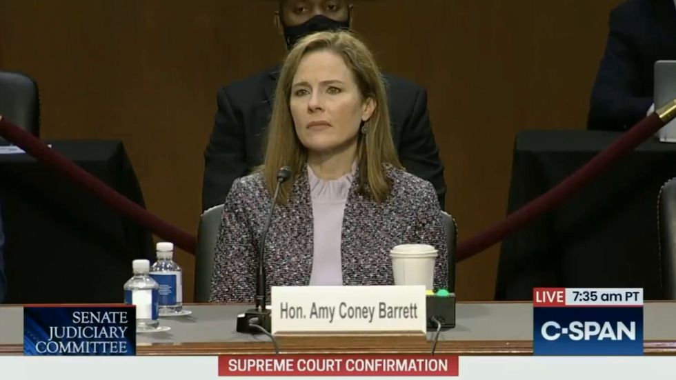 Senator says Trump's disdain for Obamacare is an 'orange cloud' over Amy Coney Barrett nomination