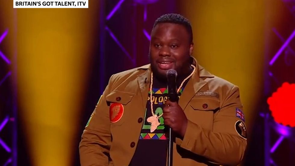 Nabil Abdulrashid performs in the BGT finale