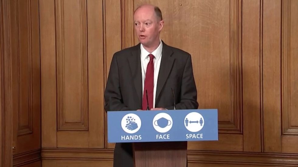 Chris Whitty ‘not confident’ that top tier lockdown restrictions will work