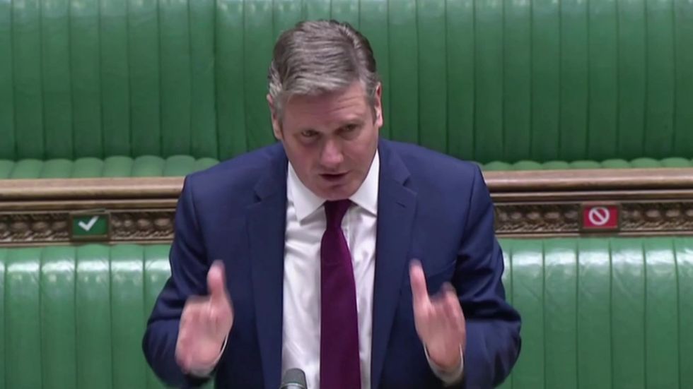 Starmer says Johnson 'lost control long ago' and is losing public confidence