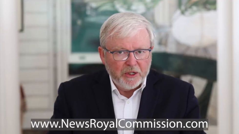 Murdoch empire a 'cancer on democracy', former Australian PM says