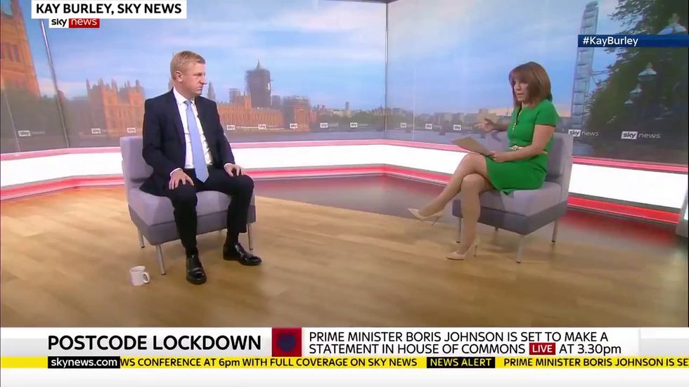 Oliver Dowden describes situation for workers on furlough 'challenging'