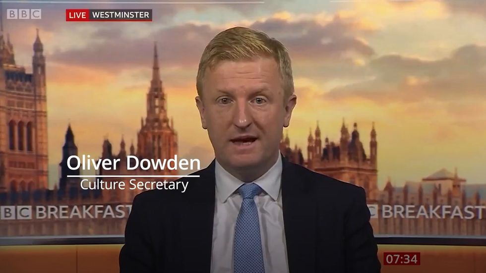 Oliver Dowden on new three-tier coronavirus restrictions