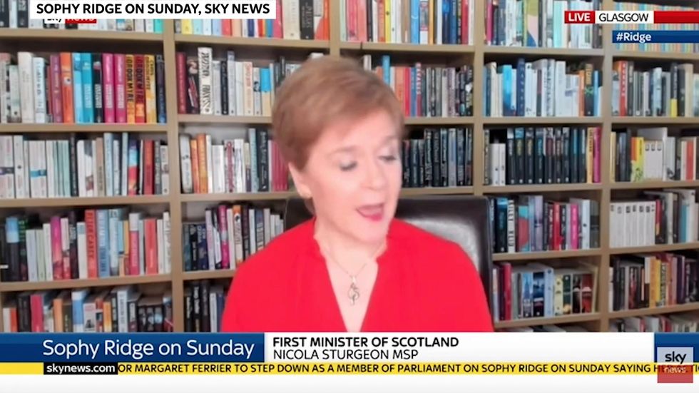 'Often it's a woman that ends up answering for them' Nicola Sturgeon grilled over Alex Salmond messages