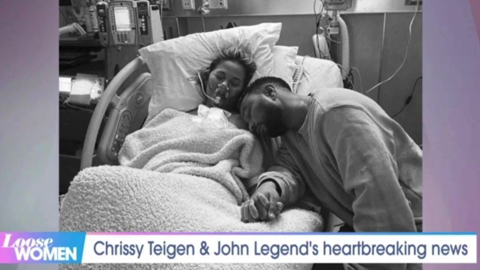 Loose Women panellists discuss Chrissy Teigen's decision to share the news of her pregnancy loss on social media