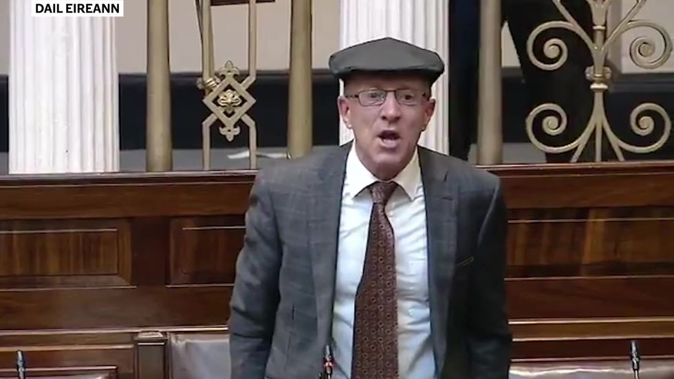 'You're a disgrace!' Irish parliament descends into chaos