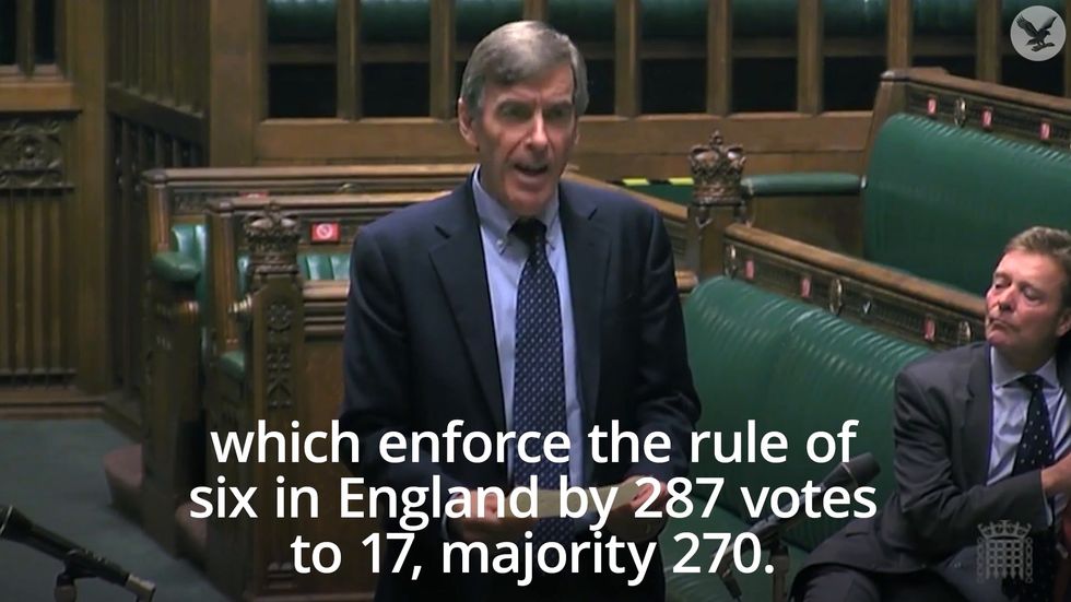 MPs vote in favour of 'rule of six' regulations in England
