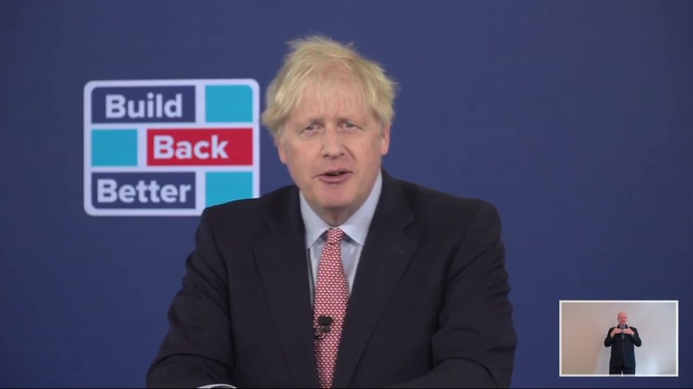 Boris Johnson says he remembers how people used to 'sneer' at wind farms