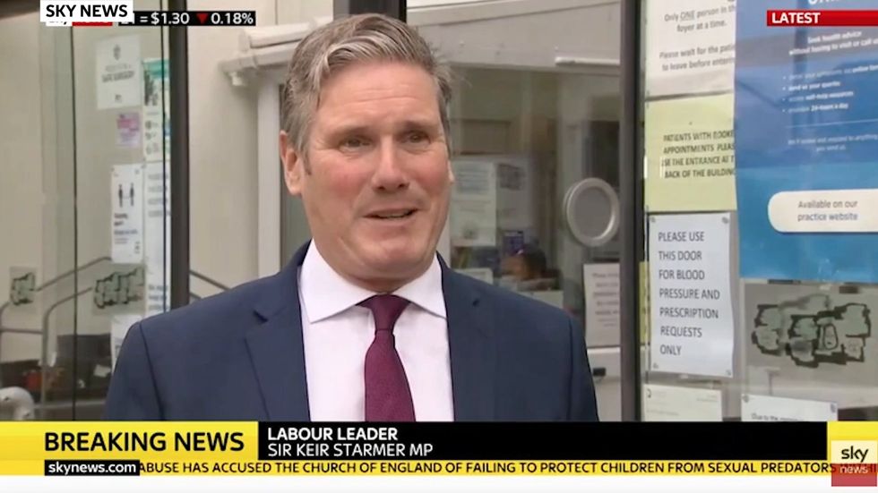 Keir Starmer slaps down Angela Rayner's comments by saying Matt Hancock should 'get on with the job'