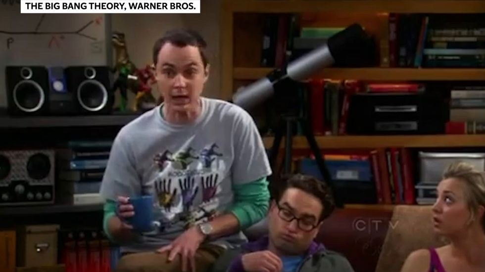 The Big Bang Theory describes the premise of 'Tenet'