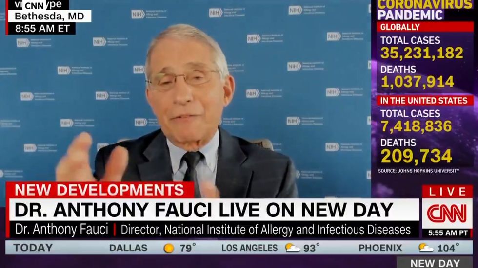Fauci refuses to comment on safety of Trump drive-by