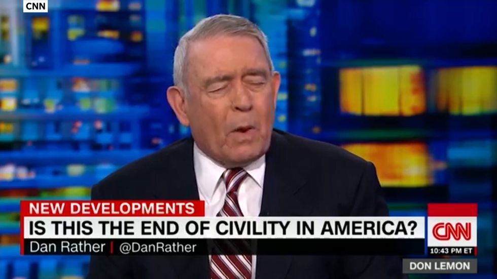 Dan Rather: Donald Trump is 'mean as a wolverine'
