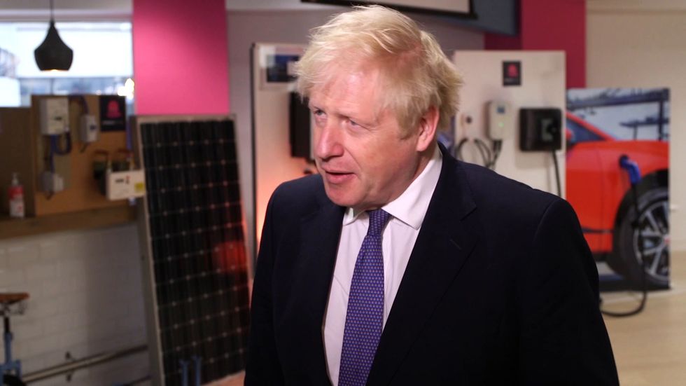 Boris Johnson says 'tough times' lie ahead for UK job market