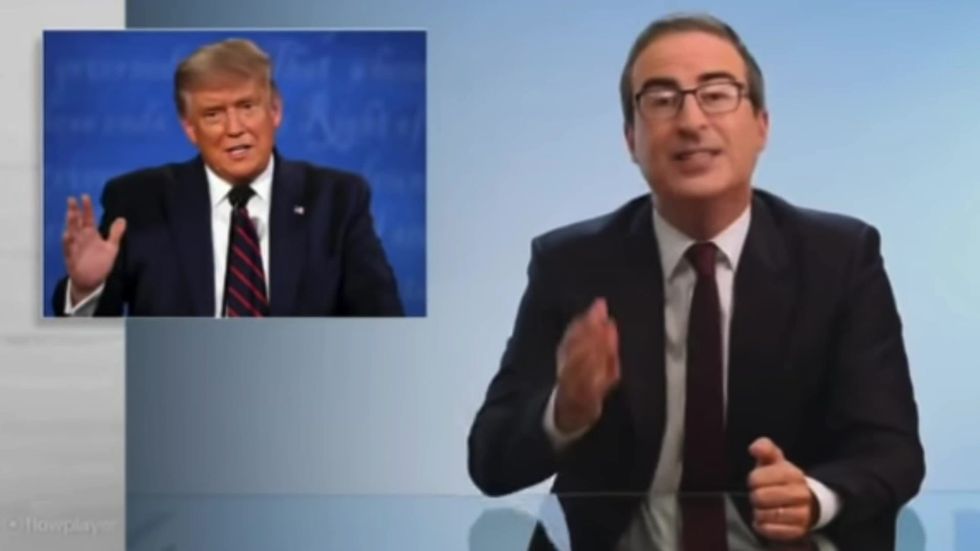 John Oliver discusses Trump's Covid diagnosis on 'Last Week Tonight'