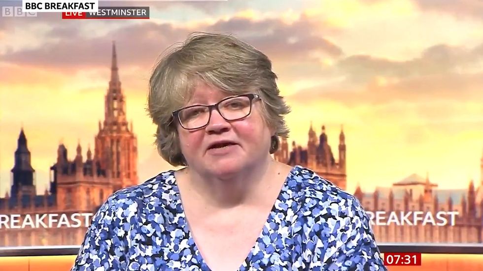Therese Coffey on Public Health England testing blunder