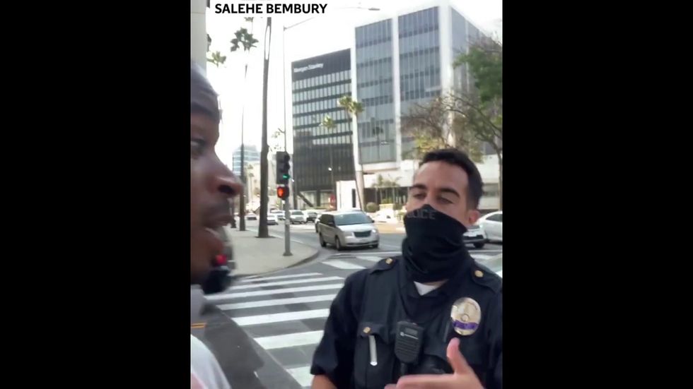 Versace executive says he was stopped by LA police 'for being Black'