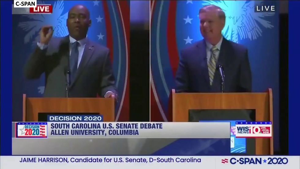Democrat Jamie Harrison challenges Lindsey Graham over judicial nomination support