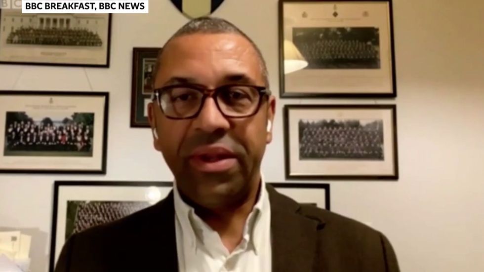 James Cleverly claims Internal Market Bill does not break international law