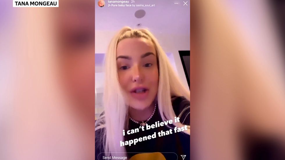 YouTuber Tana Mongeau says she received 'tens of thousands' of messages after promising free nudes to Biden voters