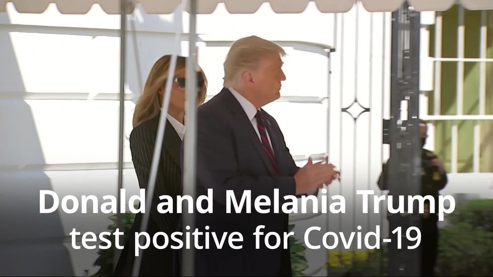 Donald and Melania Trump test positive for Covid-19