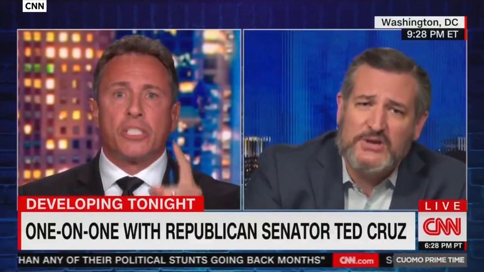 Ted Cruz reminded of time Trump called his wife ugly by Chris Cuomo