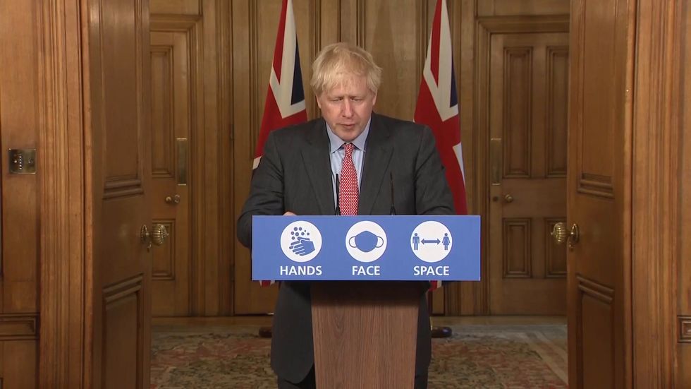 Boris Johnson warns of further measures if coronavirus advice ignored