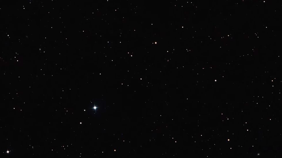 Astronomers find galaxies trapped in web of supermassive black hole