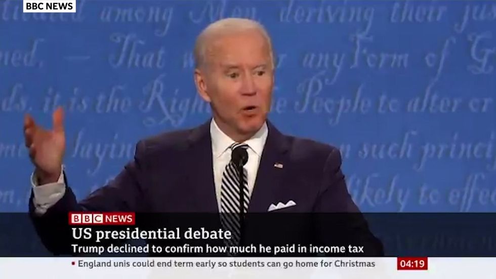 Biden tells Trump 'you are the worst president America has ever had'