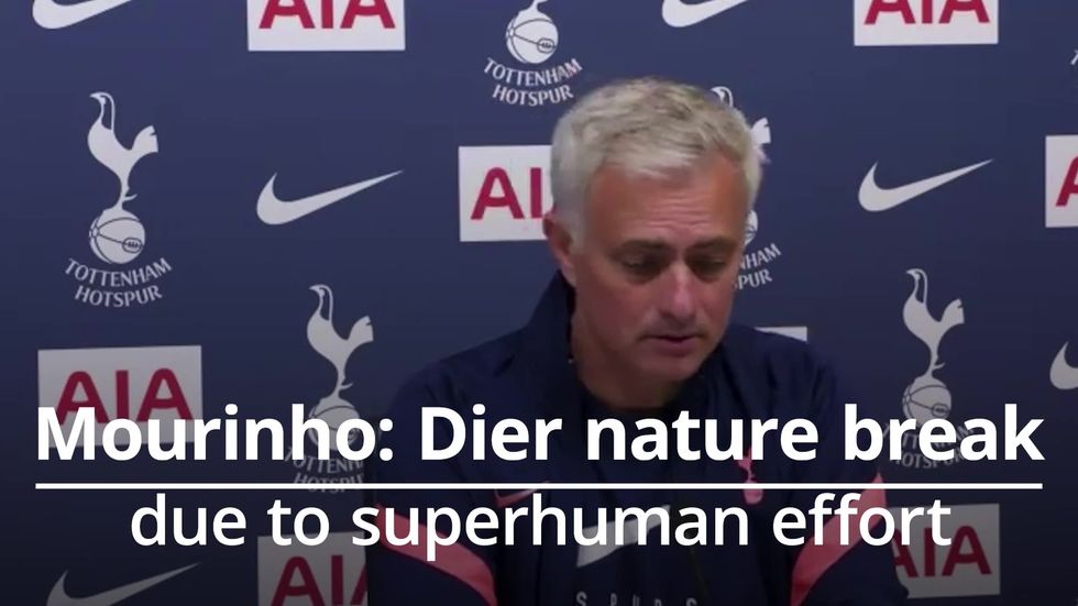 Jose Mourinho laughs off Eric Dier’s toilet break in Carabao Cup win