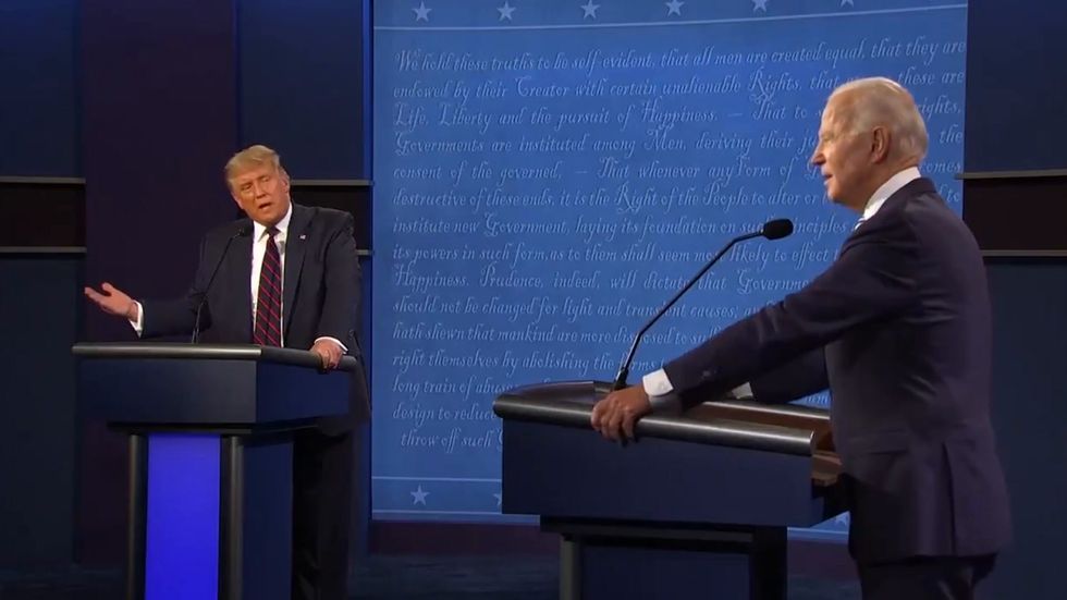 Biden hits back at Trump over Hunter allegations: 'His family we could talk about all night'