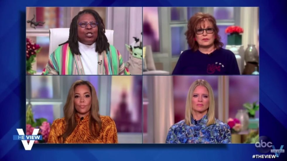 Whoopi Goldberg rages over Trump's taxes on The View
