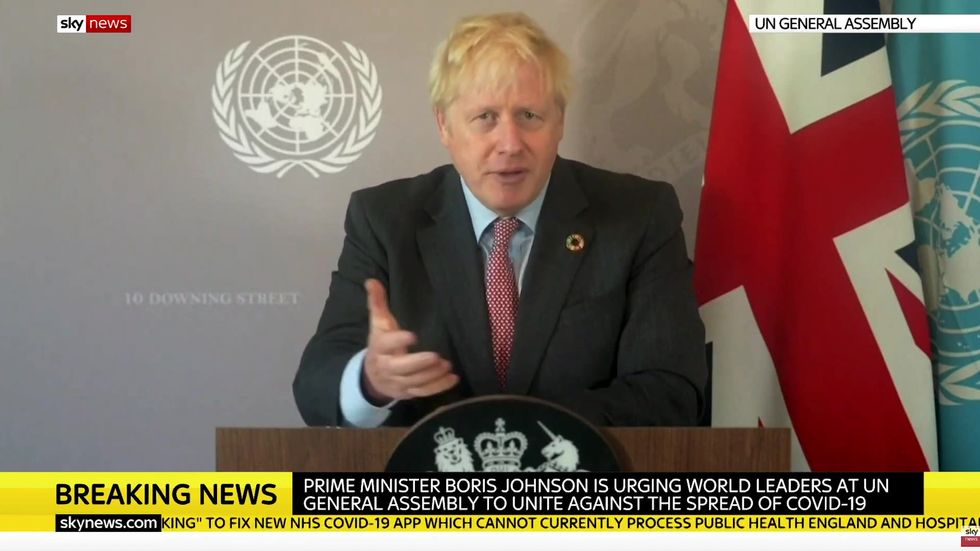 Johnson attacks 'grisly reverse Olympic league table' for Covid deaths