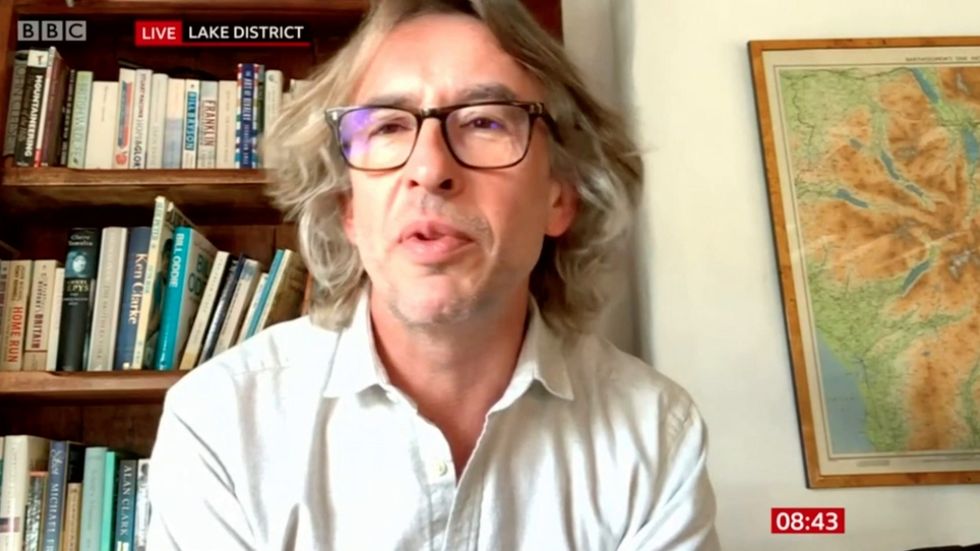 Steve Coogan responds to the 11ft statue of Alan Patridge in Norwich