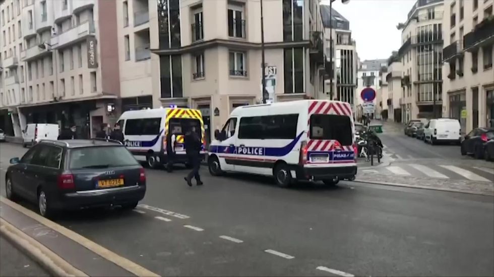 Four stabbed outside Charlie Hebdo’s former offices in Paris after cartoons republished