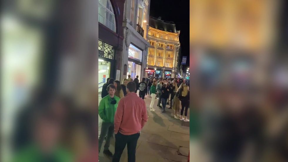 Packed streets as pubs empty at 10pm for first time amid new restrictions