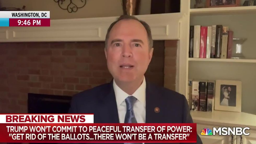 Top Democrat calls for Trump staff exodus after he refuses to commit to peaceful transition of power