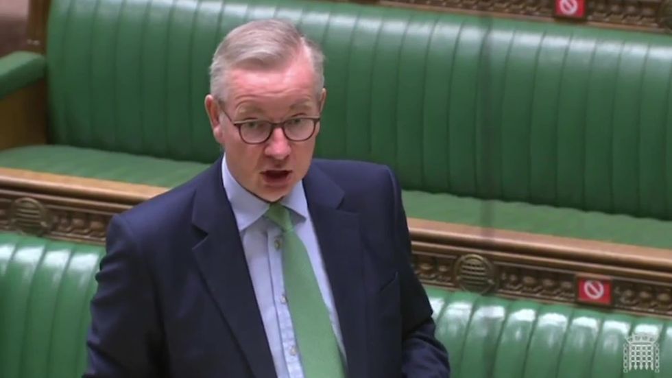 Michael Gove says police will patrol Kent border