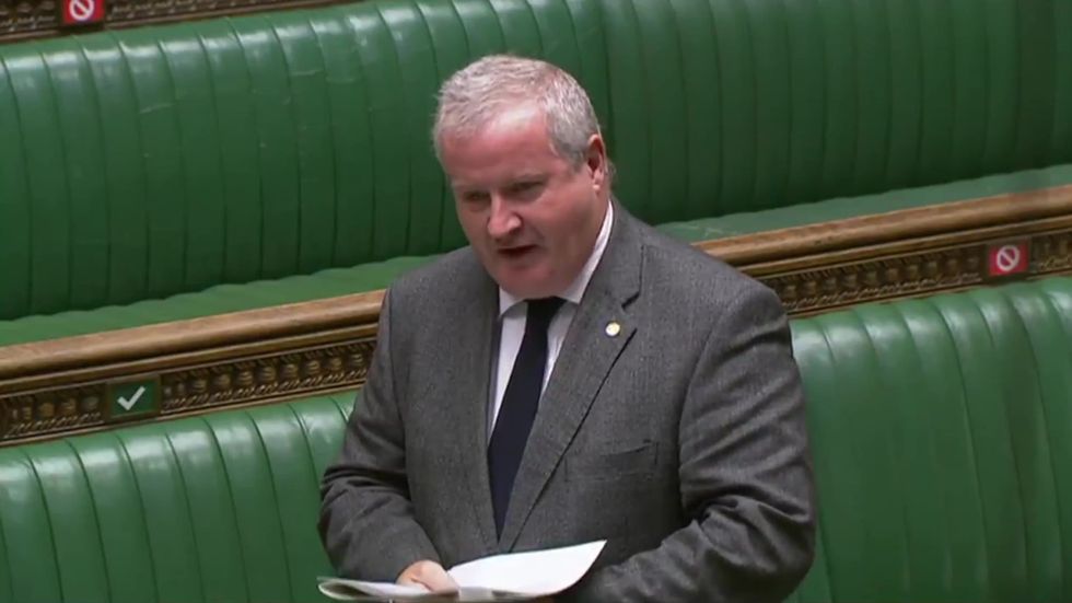 Ian Blackford tells Boris Johnson workers don't want a hug from him