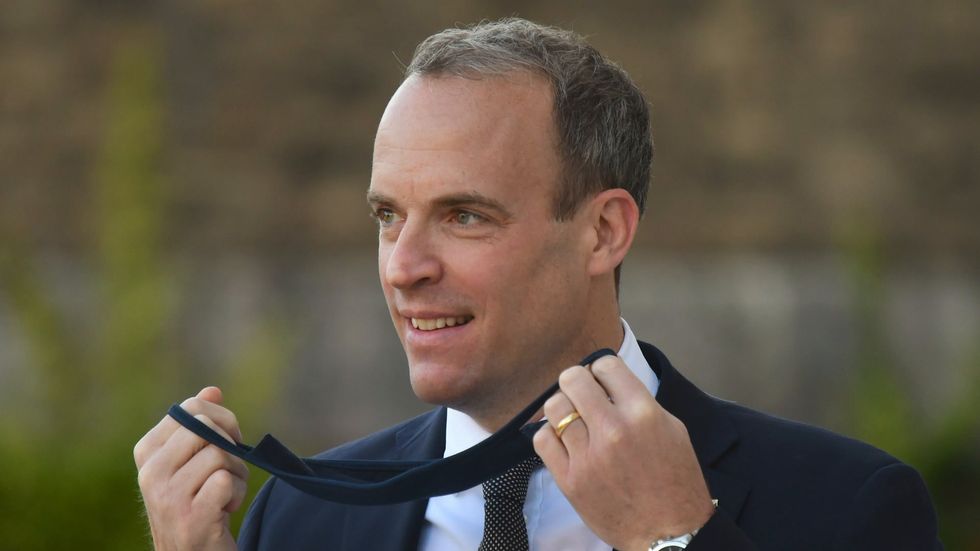 Dominic Raab creates confusion over hospitality rules